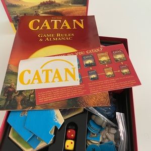 Catan Board Game (Base Game) - excellent condition - played once